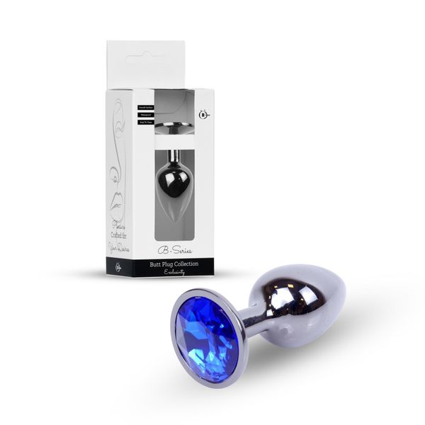 Plug-Jewellery Dark Silver Plug- Dark Blue zdjęcie 12