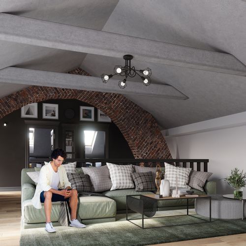 Kinkiet ARTEMIS 1S czarny na Arena.pl