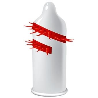 Prezerwatywy Z Fakturą Wypustkami Egzo Dragon Lord zdjęcie 2