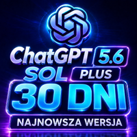 CHATGPT NAJNOWSZA WERSJA 5.6 PLAN PLUS - 30 DNI DOSTĘPU CHAT GPT O1 AI PRO