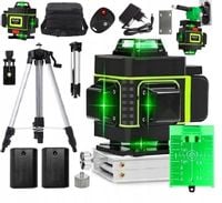 POZIOMICA LASEROWA HILDA 16 LINII LASER KRZYŻOWY + STATYW 150CM ZESTAW XXL