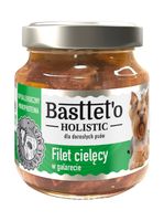 basstet'o holistic filet cielęcy w galarecie dla psów 130g