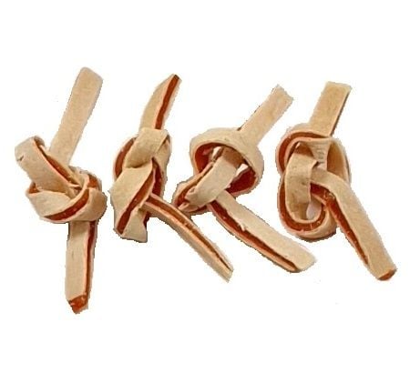 Węzełki z kaczką i dorszem - zdrowy przysmak wysokomięsny dla psa Adbi 500g na Arena.pl