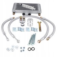 CHŁODNICA OLEJU 125ML ZESTAW MOTOCYKLOWY DO HONDA CB/CG CROSS 125
