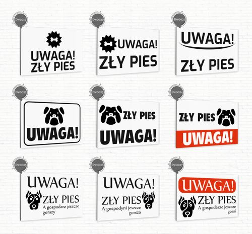 Tabliczka znak informacyjny 30x20 Biała ZAKAZ WSTĘPU Aluminiowa NADRUK UV na Arena.pl