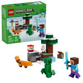 LEGO Minecraft 21583 Steve i Przygoda Tajga katalog 2026 6+