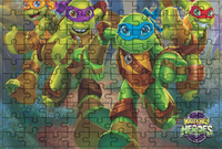Puzzle Żółwie Ninja