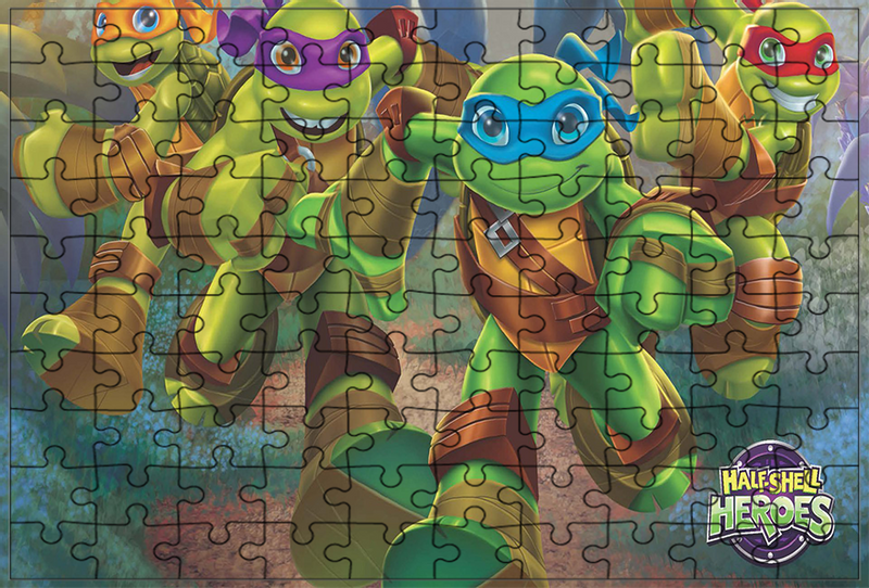 Puzzle Żółwie Ninja zdjęcie 1