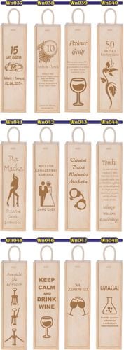 SKRZYNKA NA WINO prezent na urodziny 20 30 40 50 na Arena.pl