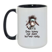 Duży Biało-Czarny 450 ml