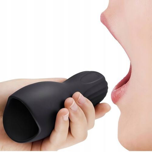 LODZIK - OBCIAGĄCZ - MASTURBATOR DO WYTRYSKÓW SSANIE 10 TRYBÓW - MOCNE USTA na Arena.pl