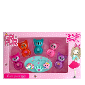 CHLAPU CHLAP Girl Power Zestaw lakier pierścionki