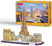 puzzle 3d city line paris mc25h    2545