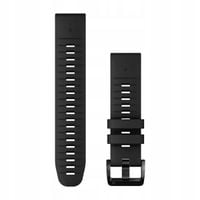 Pasek do zegarka Garmin QuickFit 22 silikonowy Czarny