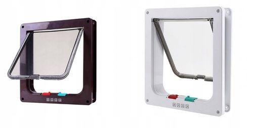 Drzwiczki KLAPA na drzwi dla Kota Psa do 6KG L na Arena.pl