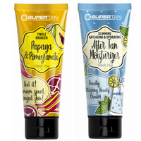 Supertan Papaya & Pomegranate + After Tan Po Opalaniu Gratis