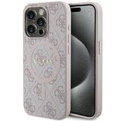 Guess GUHMP14XG4GFRP iPhone 14 Pro Max 6.7" różowy/pink hardcase 4G Collect