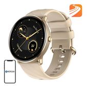 Smartwatch ZEBLAZE GTR 3 Pro Złoty Wyświetlacz AMOLED AOD 1000 nitów