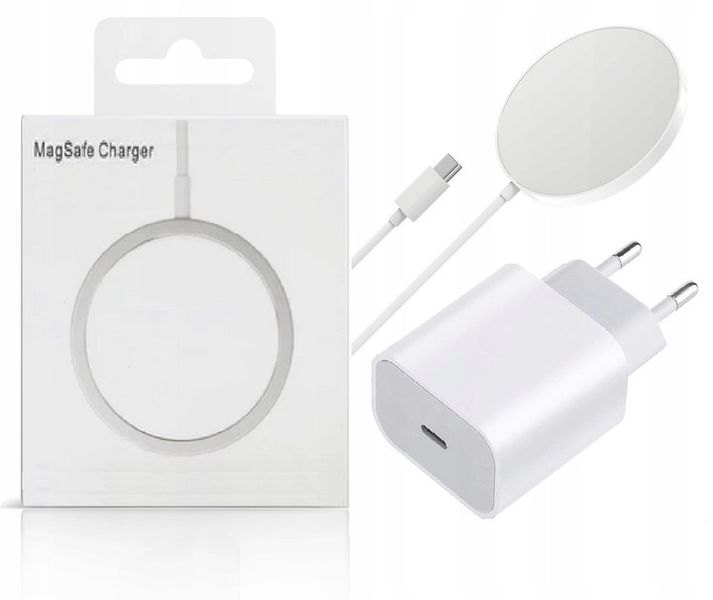 MAGSAFE ŁADOWARKA INDUKCJA DO IPHONE APPLE KOMPLET zdjęcie 1