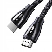 2 x UGREEN Przewód Kabel Wideo HDMI 2.1 HDR FULL HD 2K UHD 4K 8K 60HZ 120HZ
