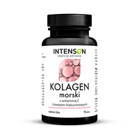 Intenson Kolagen Morski + Kwas Hialuronowy + Witamina C 90 tabletek