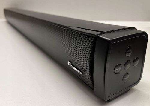 Foxnovo Soundbar MX2 z Bluetooth 6.0 Czarny z Niebieską Diodą LED 80W na Arena.pl