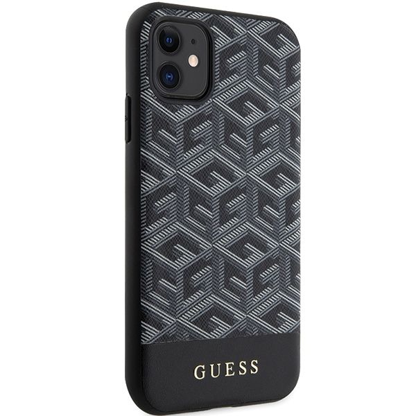 Etui Guess do iPhone 11, iPhone XR, Czarny, MagSafe zdjęcie 4
