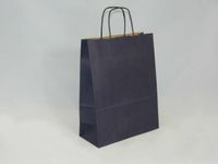 Torba papierowa granatowa 32 x 12 x 41 cm