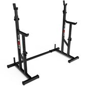 Stojaki treningowe pod sztangę ławkę do ćwiczeń z asekuracją KSSL070/2