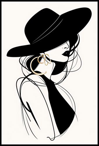 Plakat 61x90,5cm Uwikłana Elegancja na Arena.pl