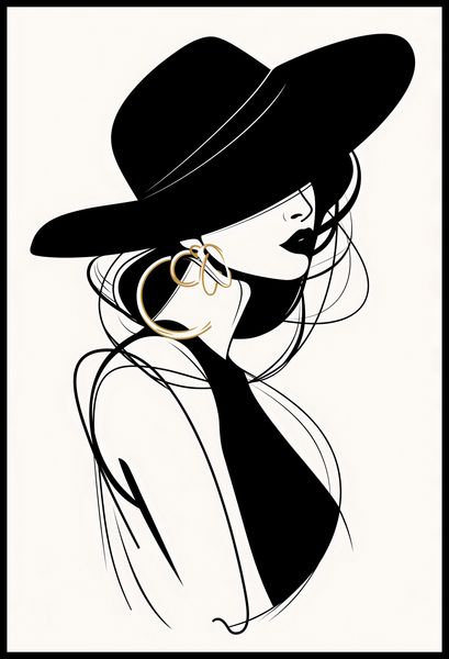 Plakat 61x90,5cm Uwikłana Elegancja zdjęcie 2