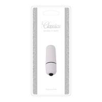 wibrator mini vibratore bullet classics white