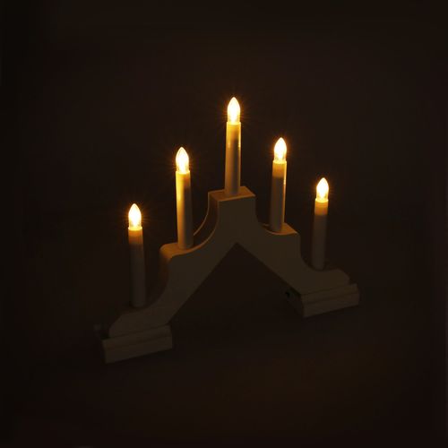 świecznik adwentowy 5 led świąteczny latarenka święta timer baterie jumi na Arena.pl