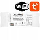 Kontroler LED 5w1 DIM CCT RGB RGBW RGBCCT 5-24V 15A Seria PX WiFi TUYA