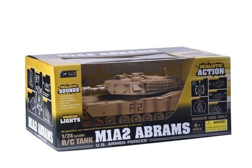 Czołg M1A2 Abrams, skala 1:24 na Arena.pl