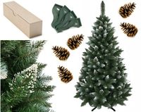 SOSNA DIAMENTOWA PREMIUM 220 CM 2,2 M SZYSZKI ŚWIERK GĘSTA CHOINKA SZTUCZNA