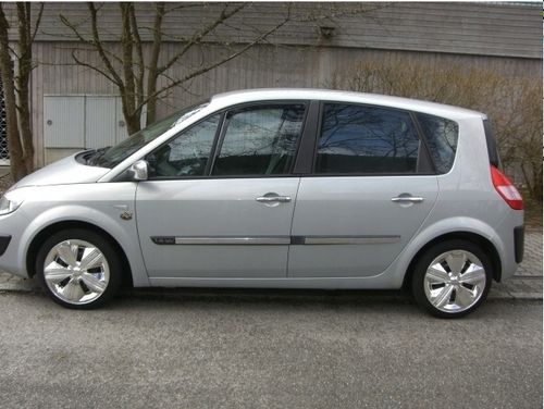 Renault SCENIC II - Listwy CHROM Boczne Drzwi na Arena.pl