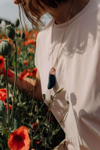 Vibrating Necklace Liberty Leaf zdjęcie 10