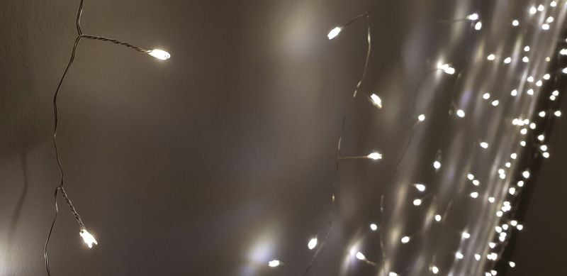 LAMPKI KURTYNA druciki mikro LED 8 FUNKCJI WEW/ZEW zdjęcie 7