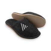 Kapcie Filcowe Młodzieżowe Pantofle Domowe Klapki 38