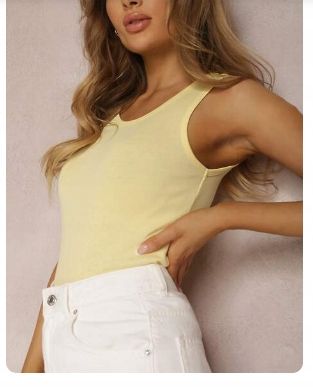 Bluzka TOP TANK gładka , jakość, BASIC r 42(XL) na Arena.pl