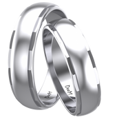 SREBRNE OBRĄCZKI ŚLUBNE Z NACIĘCIAMI SREBRO PRÓBY 925 GRAWER GRATIS!