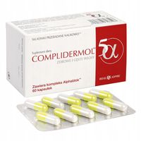 COMPLIDERMOL 5alfa 60kaps na wypadanie włosów palma sabałowa biotyna