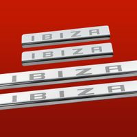 Listwa progowa SEAT IBIZA MK4 6J Stal nierdzewna 304 połysk 4szt