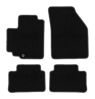Dywaniki welurowe BASIC Nissan Pixo 2008-2013 hatchback czarne