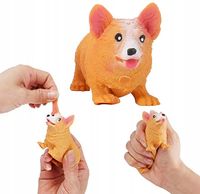 3x GNIOTEK PIESEK PIASKOWY ANTYSTRESOWY SENSORYCZNY ROZCIĄGANY PRANK ŻART