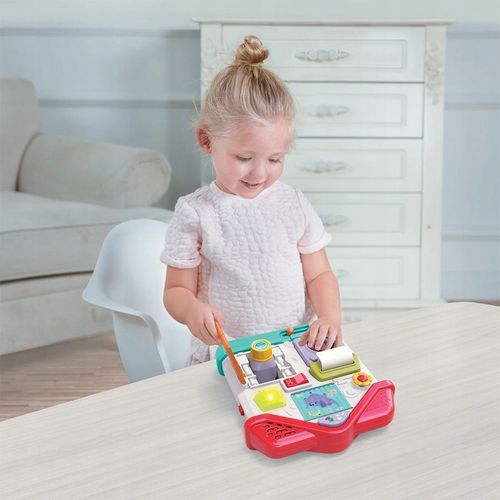 Zabawki interaktywne / edukacyjne - Zręcznościowy domek, 10 m+, Dumel na Arena.pl