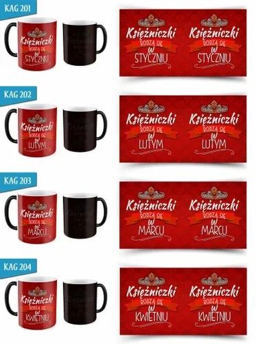 KUBEK magiczny URODZINY KSIĘŻNICZKI RODZĄ SIĘ na Arena.pl