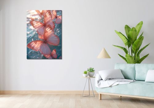 Obraz 70x100cm Świetliste Motyle na Arena.pl