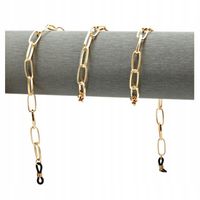 ZAWIESZKA ŁAŃCUSZEK DO OKULARÓW Damski Złoty